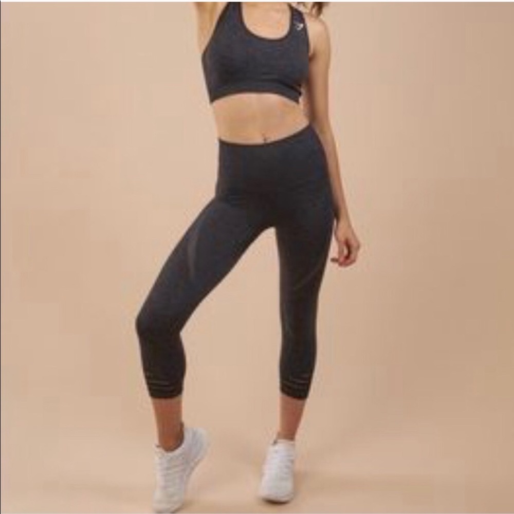 GymShark Seamless Cropped Leggings